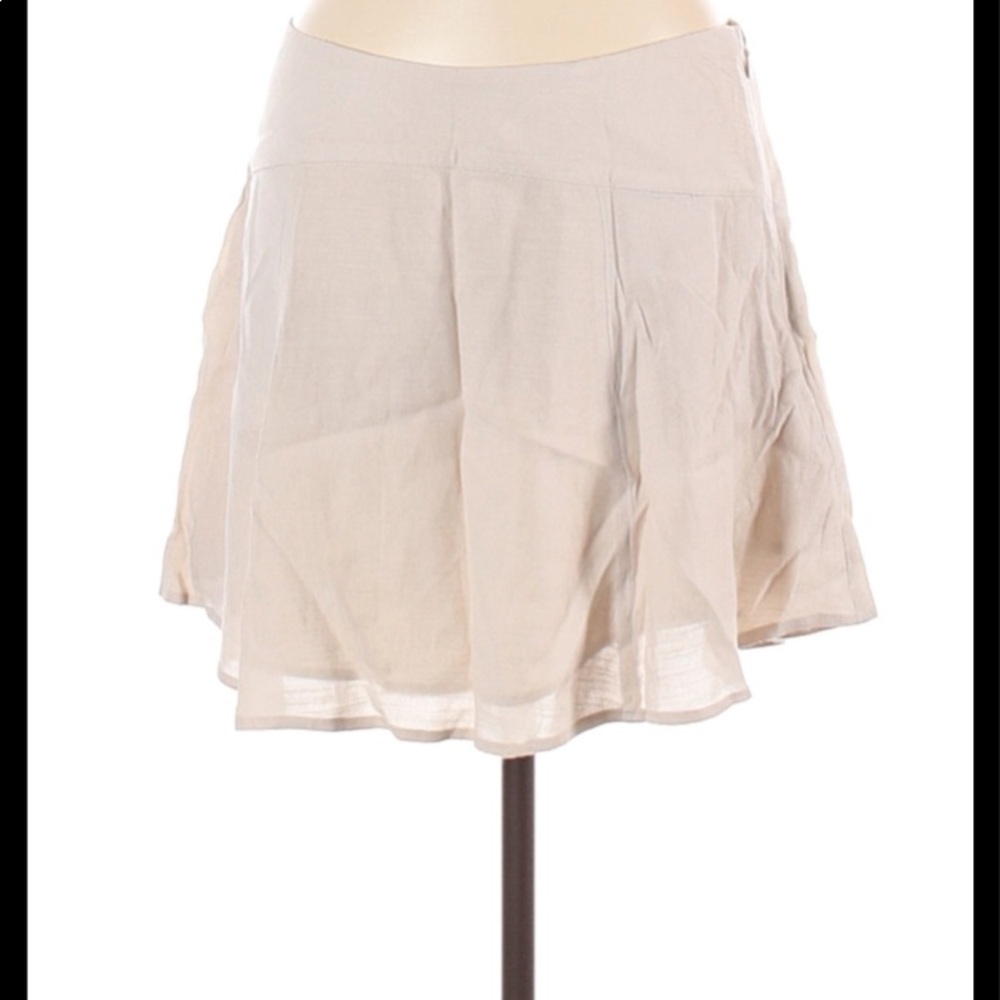 SALE NWOT Free People beige mini skirt 2